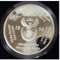 RSA Proof Silver R2 Crown of 2008  Antartica