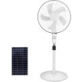 Solar Rechargeable Pedestal Fan 16` with Solar Panel and AC/DC Charger  LOW SHIPPING FEES!!!!