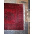 Handknotted Afghan Runner size 4000mm x 830mm