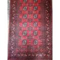 Handknotted Afghan Runner Size 2720mm x 770mm