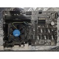 Intel Core i5 6th gen ,Gigabyte B250 motherboard, Ram and SSD combo