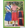 COMPLETE - KNITWIT PATTERN 2000: LADIES GORED SKIRTS (SIZE 6 - 22)