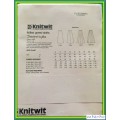 COMPLETE - KNITWIT PATTERN 2000: LADIES GORED SKIRTS (SIZE 6 - 22)