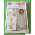 PATTERN STYLE 1936 - BLOUSES (SIZE 8 - 20)