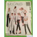 PATTERN MCCALL'S 2156 - SHIRT IN 3 LENGTHS (SIZE 8, 10....XS - XL)