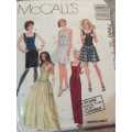 PATTERN MCCALL'S 7990 - LINED TOP AND SKIRT IN 2 LENGTHS (SIZE 10-12-14, 4-18)