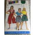 PATTERN BURDA 5172 - PANTSKIRT (SIZE 10-16 JNR)