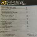 CD - 20 FAMOUS THEMES OF ANDREW LLOYD WEBBER (THE ALLEN TOUSSAINT ORCHESTRA)