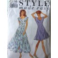 PATTERN STYLE 2116 - DRESS (SIZE 6-16)