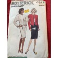 PATTERN BUTTERICK 6811 - JACKET, TOP AND SKIRT (SIZE 14-16-18)