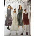 PATTERN MCCALL'S 7974 (COMPLETE) - DRESS IN 2 LENGTHS (SIZE 12-14-16)
