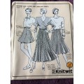 PATTERN KNITWIT 2400 - GORED AND CIRCULAR SKIRTS (SIZE 6-22)