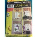 PATTERN SIMPLICITY 4169 (UNUSED) - WINDOW COVERINGS (ONE SIZE)