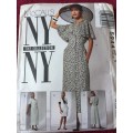 PATTERN MCCALL`S 5944 (NY COLLECTION) - DRESS (SIZE 6)