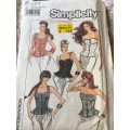 PATTERN SIMPLICITY 8624 (COMPLETE) - BEAUTIFUL FITTED BUSTIERS (SIZE 10-12-14)