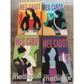 4 X BOOKS (SOFTCOVER) - THE MEDIATOR : TWILIGHT//NINTH KEY//REUNION//DARKEST HOUR: MEG CABOT