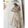 PATTERN VOGUE 2318 (PERRY ELLIS)(COMPLETE, CUT ON 16) - TOP, SKIRT and PANTS (SIZE 12-14-16)