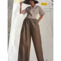 PATTERN VOGUE 2318 (PERRY ELLIS)(COMPLETE, CUT ON 16) - TOP, SKIRT and PANTS (SIZE 12-14-16)