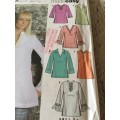 PATTERN SIMPLICITY 5197 (COMPLETE, CUT ON14) - STUNNING TUNIC (SIZE 14)