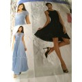 PATTERN SIMPLICITY 1195 (SHOULDERSTRAPS EXCL, CUT ON 12) - BEAUTIFL DRESSES (SIZE 4-12) SMALL