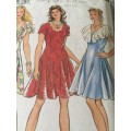 PATTERN NEW LOOK 6309 (COMPLETE, CUT ON 14/16) - DRESSES (SIZE 6-16)