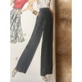 PATTERN VOGUE 7416 (VERY LITTLE CUT,CUT ON 14) - SKIRTS and PANTS (SIZE 12-14)