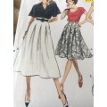 PATTERN VOGUE 7416 (VERY LITTLE CUT,CUT ON 14) - SKIRTS and PANTS (SIZE 12-14)