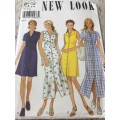 PATTERN NEW LOOK 6610 - DRESSES (SIZE 8-18)