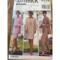 PATTERN BUTTERICK 6206 (COMPLETE, CUT ON 16) - PULLOVER DRESS,TUNIC,SKIRT,PANTS (SIZE 12-14-16)