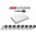 HIKVISION 8 CHANNEL  Turbo3 HD/AHD CCTV KIT. (1280×720P).