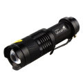 7W 1200LM 1Mode Mini Zoom In/Out CREE Q5 LED Flashlight Torch Camping Light HOT