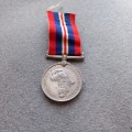 1 X WW2 FULL SIZE AFRICA SERVICE MEDAL AWARDED TO ACF S.F. BUSH.
