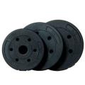40 KG Plastic Cement Indoor Fitness Weight Lifting Adjustable Dumbbells