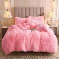 Fluffy Comforters with Sherpa Fleece- 5 Piece