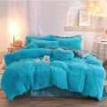 Fluffy Comforters with Sherpa Fleece- 5 Piece