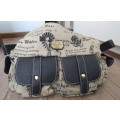 Cotton Road sling bag, CLOSING DOWN SALE canvasandlether, size: 28x26x13cm