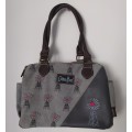 Cotton Road bag, CLOSING DOWN SALE shoulder/sling bag with windmill pattern, size: 37x25x16cm