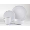 RUSSELL HOBBS STONEWARE 16 PIECE DINNER SET WHITE or CHARCOAL