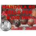 *BELOW COST START*SA MINT SEALED*NELSON MANDELA HIGHLY COLLECTABLE COIN + CD CASE*BID PER ITEM*