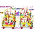 ***NEW YEAR OFFER***AMAZING WOODEN ANIMAL TRAILER BEAD TOY***SIZZLING DEAL!!!BUY PER ITEM!!!