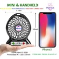 *PORTABLE MULTI FUNCTIONAL RECHARGEABLE BATTERY OPERATED MINI DESKTOP FAN WITH LIGHT!BUY PER ITEM!