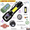 ***3 MODE***POWERFUL WATERPROOF ALUMINUM RECHARGEABLE ZOOM TORCH+FREE USB CABLE+CASE!BUY PER ITEM!