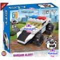 *49pc CITY POLICE TRACTION CAR/ROBOT MINI LEGO TYPE BLOCK SET*2 in 1*BUILD IT,RACE IT**BID PER ITEM!