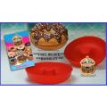 ***ONLY 1 ON AUCTION@CRAZEE START***+FREE COLOR RECIPE**BIG TOP GIANT DONUT SILICONE BAKEWARE!*