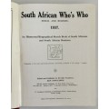 South African Who`s Who: Social and Business by Ken Donaldson. Hardcover, 1937