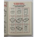 Cook Two Freeze One | Berei Twee Bevries Een - Tupperware. Softcover, date unknown.