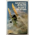 A Cleft of Stars - Geoffrey Jenkins. SIGNED Hardcover w dj, 1st Ed. 1973