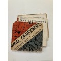 War Cartoonews (Fourth Selection of War Cartoons) -  Bob Connolly. RARE softcover, undated