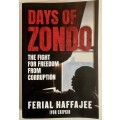 Days of Zondo - Ferial Haffajee. Softcover, 1st Ed. 2022