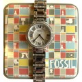 Fossil watch with box